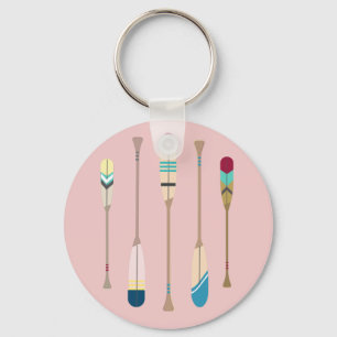 Vintage Oars Keychain