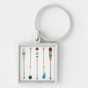 Vintage Oars Keychain