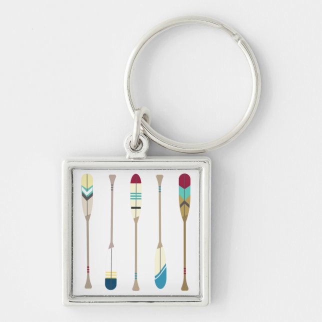 Vintage Oars Keychain (Front)