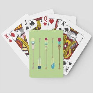 Vintage Oars Poker Cards