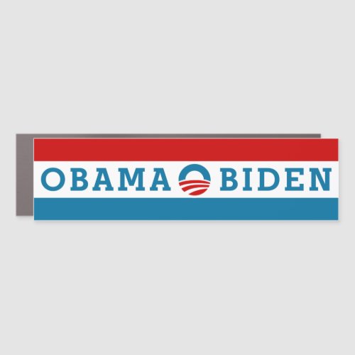Vintage Obama Biden 2012 Obama 2012 Bumper Car Magnet