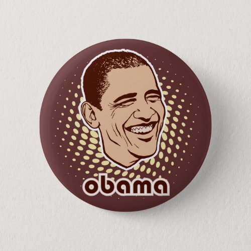 Vintage Obama Button