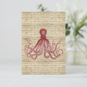 Vintage octopus (Standing Front)