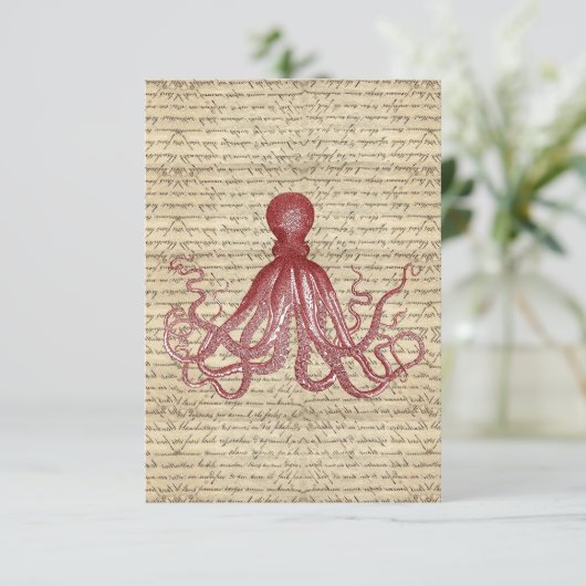 Vintage octopus (Standing Front)