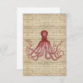 Vintage octopus (Front/Back)