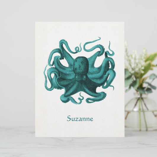 Vintage Octopus (Standing Front)