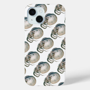 Vintage Octopus Argonaut, Marine Life Animals iPhone 15 Case