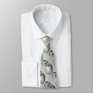 Vintage Octopus Argonaut, Marine Life Animals Neck Tie