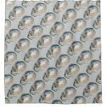 Vintage Octopus Argonaut, Marine Life Animals Shower Curtain