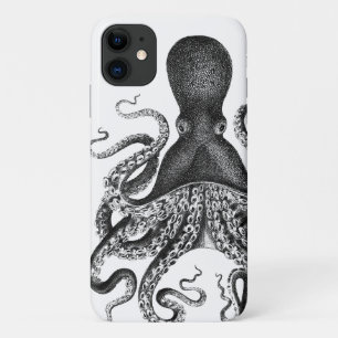 +   Vintage Octopus   + iPhone 11 Case