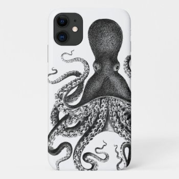  || Vintage Octopus ||  Iphone 11 Case by WaywardMuse at Zazzle