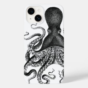 + Vintage Octopus + Case-Mate iPhone Case