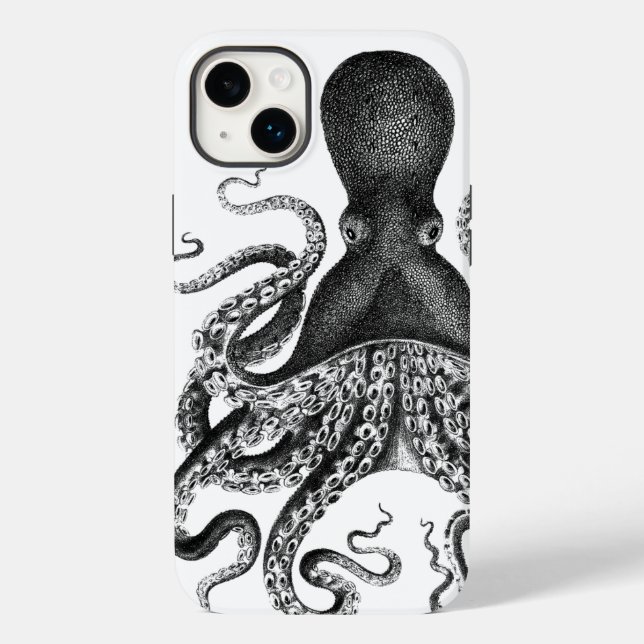 +|| Vintage Octopus ||+ Case-Mate iPhone Case (Back)