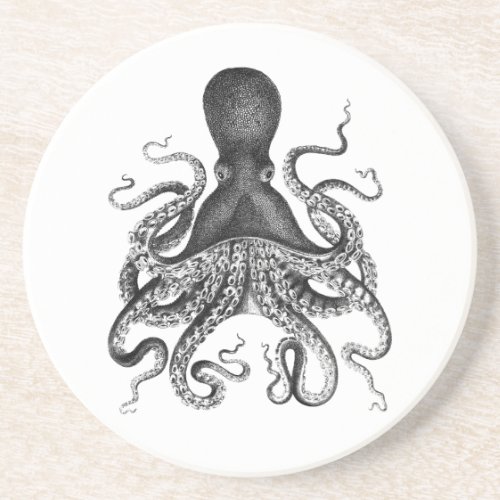 Vintage Octopus Coaster