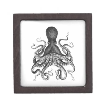 Vintage Octopus Gift Box by WaywardMuse at Zazzle