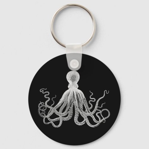 Vintage Octopus Keychain