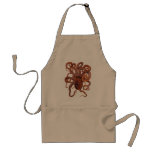 Vintage Octopus Macropus, Marine Aquatic Animals Adult Apron