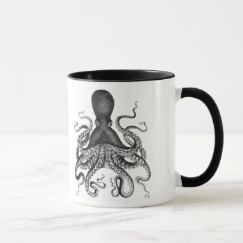 Vintage Octopus Mug by WaywardMuse at Zazzle