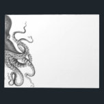 Vintage Octopus Notepad<br><div class="desc">Vintage book illustration of an octopus.</div>