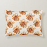 Vintage Octopus Salutii, Marine Aquatic Animals Accent Pillow