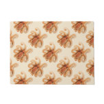 Vintage Octopus Salutii, Marine Aquatic Animals Doormat