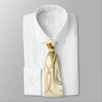 Vintage Octopus Squid Gamochonia by Ernst Haeckel Tie