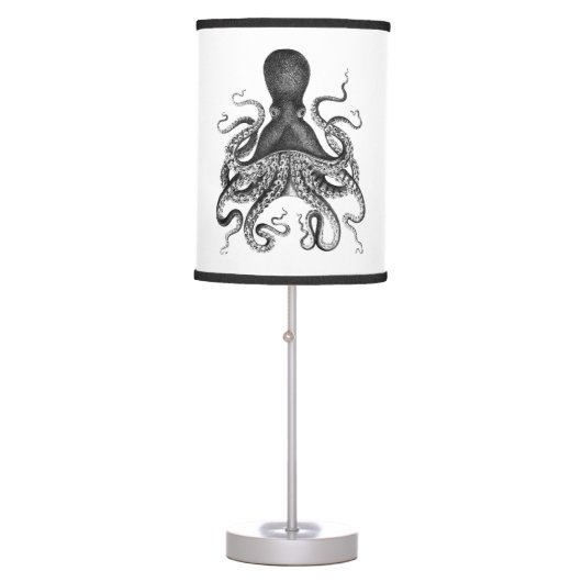 Vintage Octopus Table Lamp (Front)