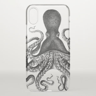 Vintage Octopus iPhone X Case