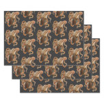 Vintage Octopus Vulgaris, Marine Life Animals Wrapping Paper Sheets