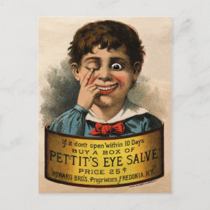 Vintage Odd Advertisement Postcard