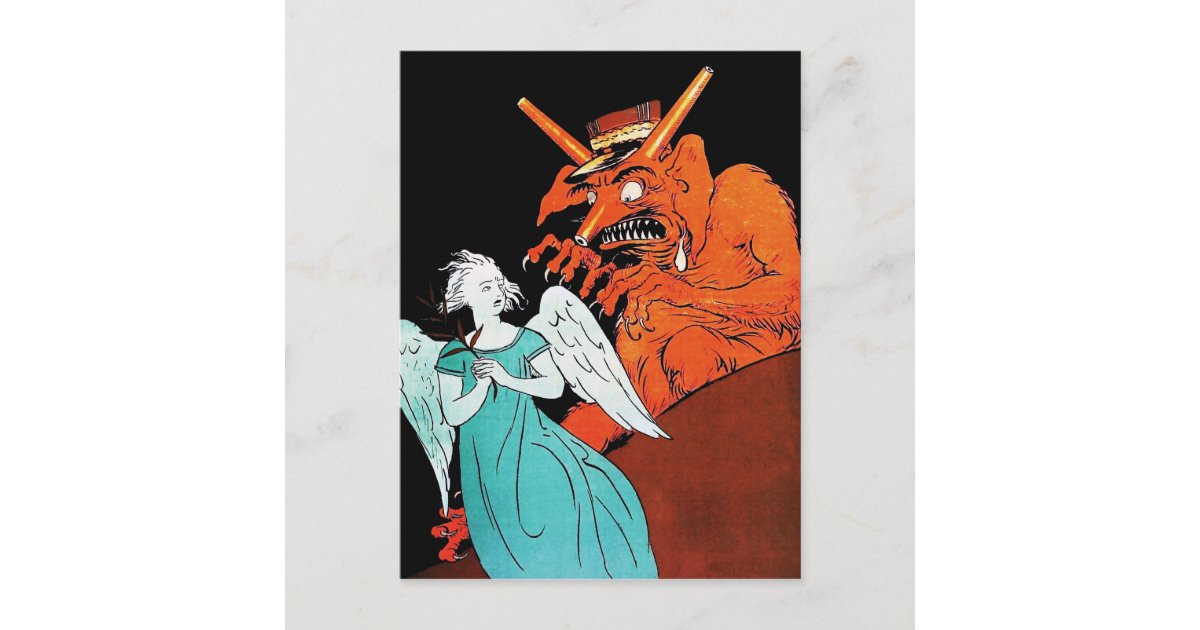 Vintage Odd Art Postcard | Zazzle