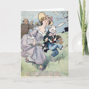 Vintage Odd Easter Card