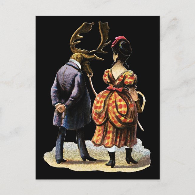 Vintage Odd Victorian Postcard (Front)