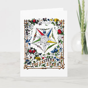 Vintage OES Bookmark - Blank Card