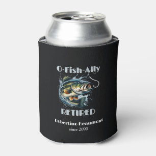 Vintage OFishAlly Retired Big Fish Take The Bait Can Cooler