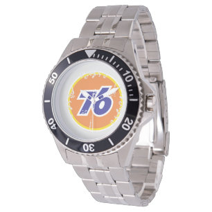 Vintage oil logo watch
