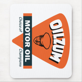 Vintage Oilzum motor oil sign Mouse Pad