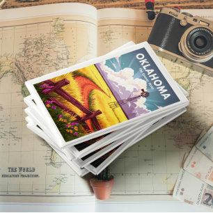 Vintage Oklahoma Magnet