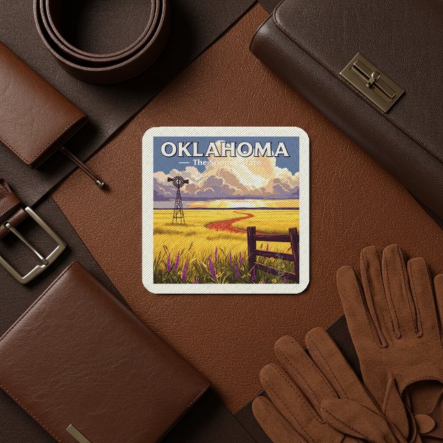  Vintage Oklahoma Patch (Creator Uploaded)