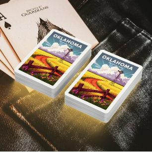 Vintage Oklahoma Poker Cards