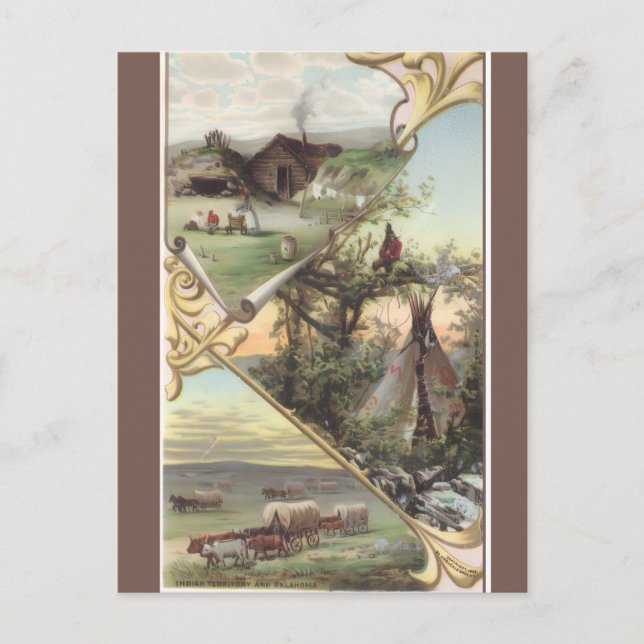 Vintage Oklahoma Postcard (Front)