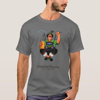 Vintage Oktoberfest Muchen 1989 Germany Beer Festi T-Shirt