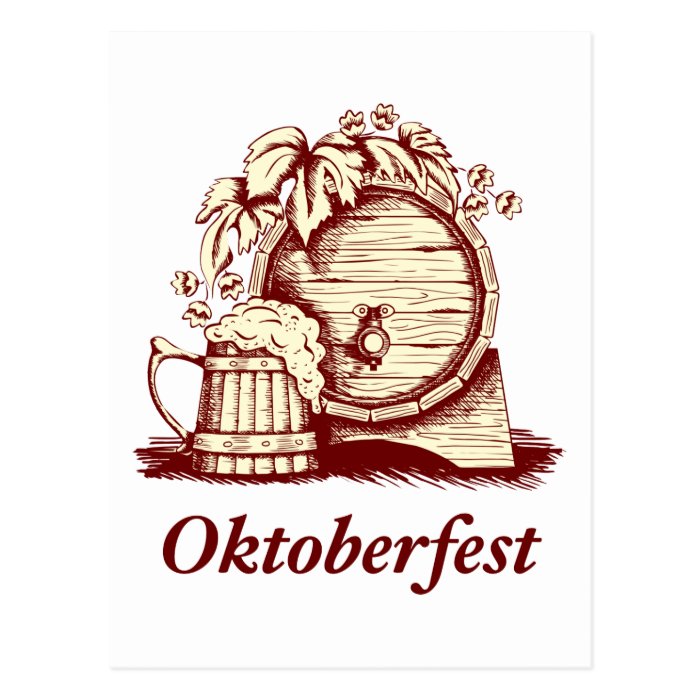 Vintage Oktoberfest Postcard