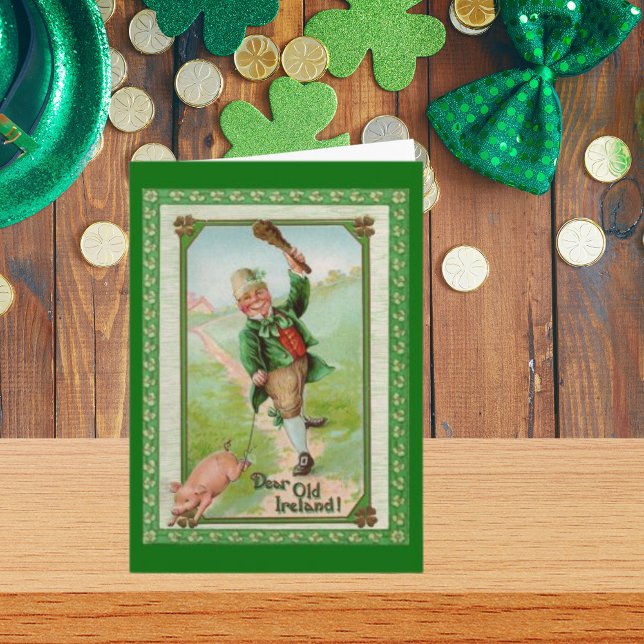 Vintage Old Dear Ireland Card (Vintage Old Dear Ireland Card)