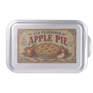 Vintage Old Fashioned Apple Pie Cake Pan