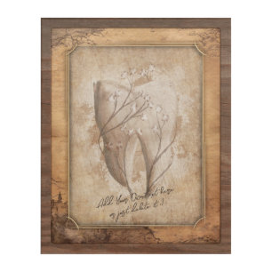 Vintage Old Fashioned Dental Art. Dentist Gift Acrylic Print