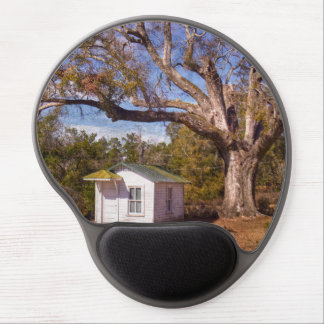 Vintage Old Florida Rustic Motel Cabins Roadside Gel Mouse Pad