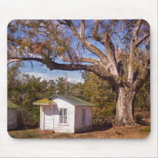 Vintage Old Florida Rustic Motel Cabins Roadside Mouse Pad