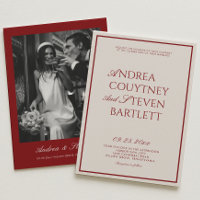 Vintage Old Money Burgundy Wedding