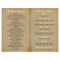 Vintage Old Oak Tree Wedding Collection - Program
